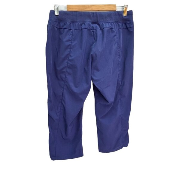 MOUNTAIN Equipment MEC Blue Cropped Capri Pants Size 8 - Picture 4 of 5